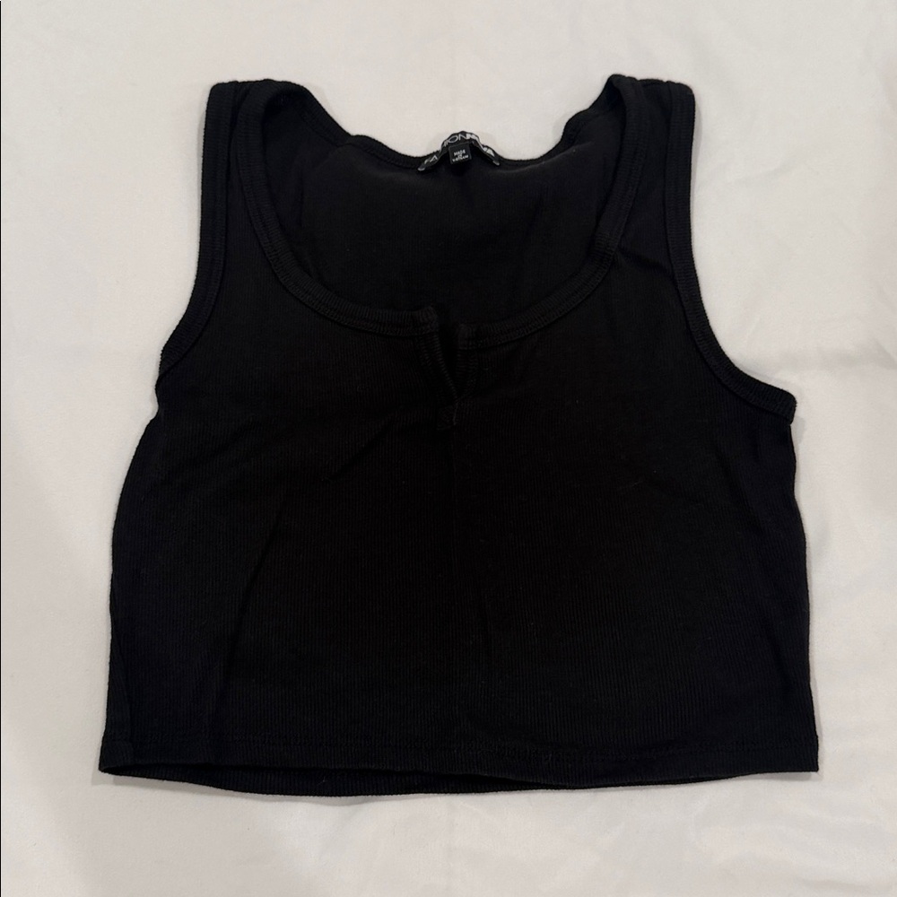 Fashion Nova Black Crop Top
